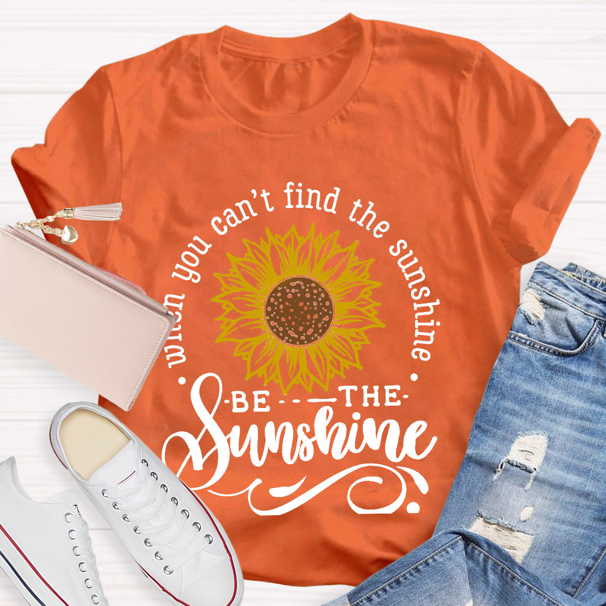 You Can’t Find The Sunshine Teacher T-Shirt