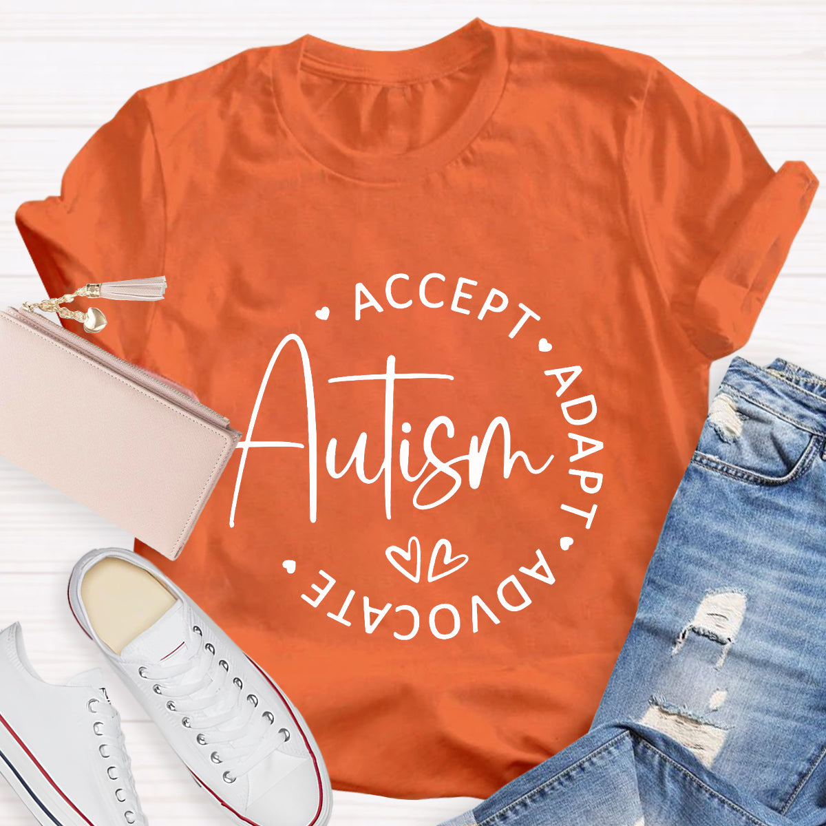 Autism Accept Adapt Advocate T-Shirt