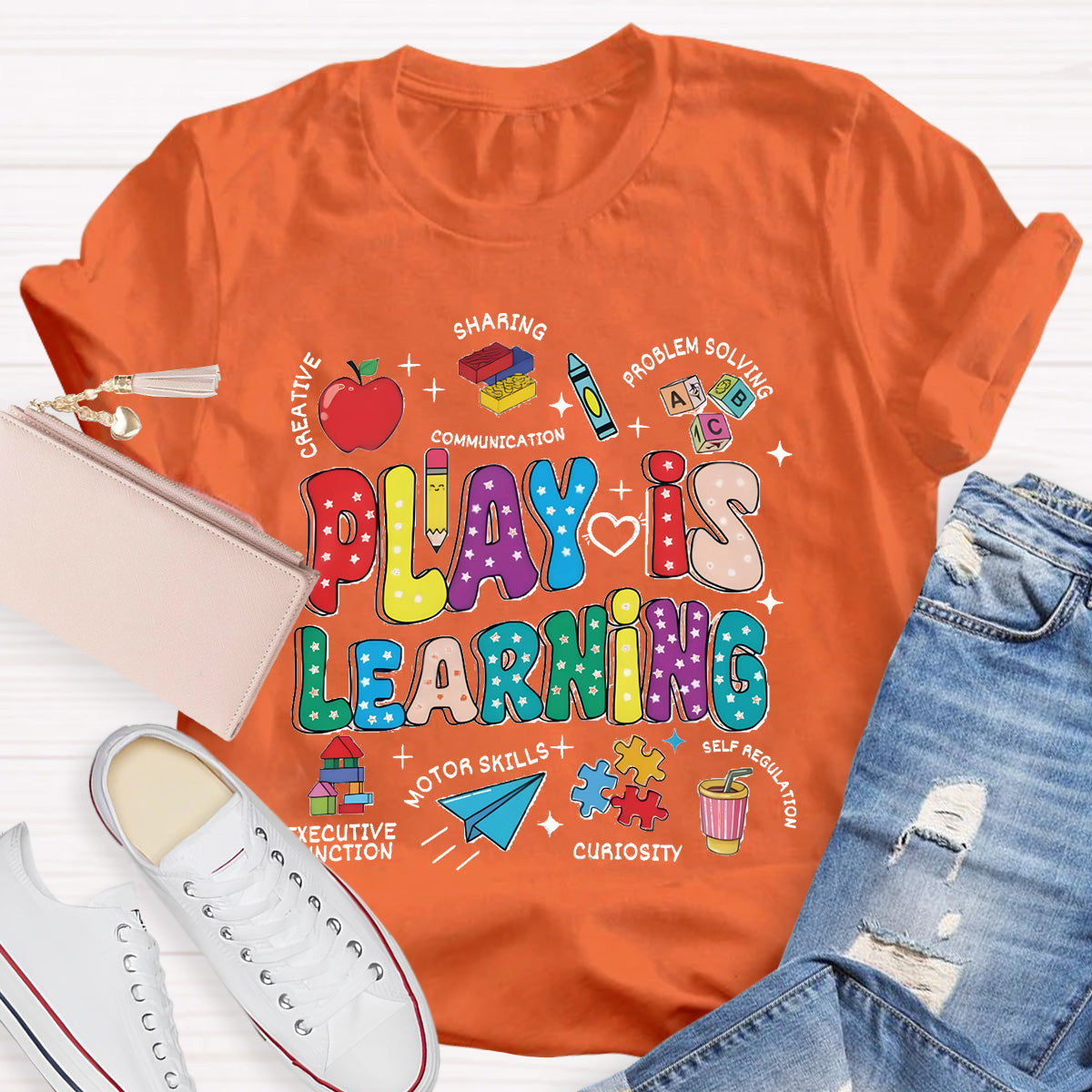Play Is Learning Teacher T-Shirt