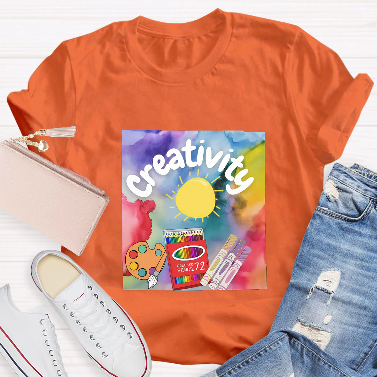 Be Creativity Art Teacher T-Shirt