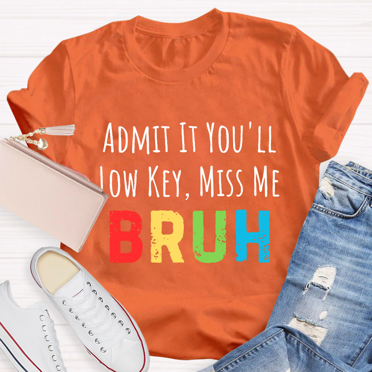 Miss Me Bruh Teacher T-Shirt