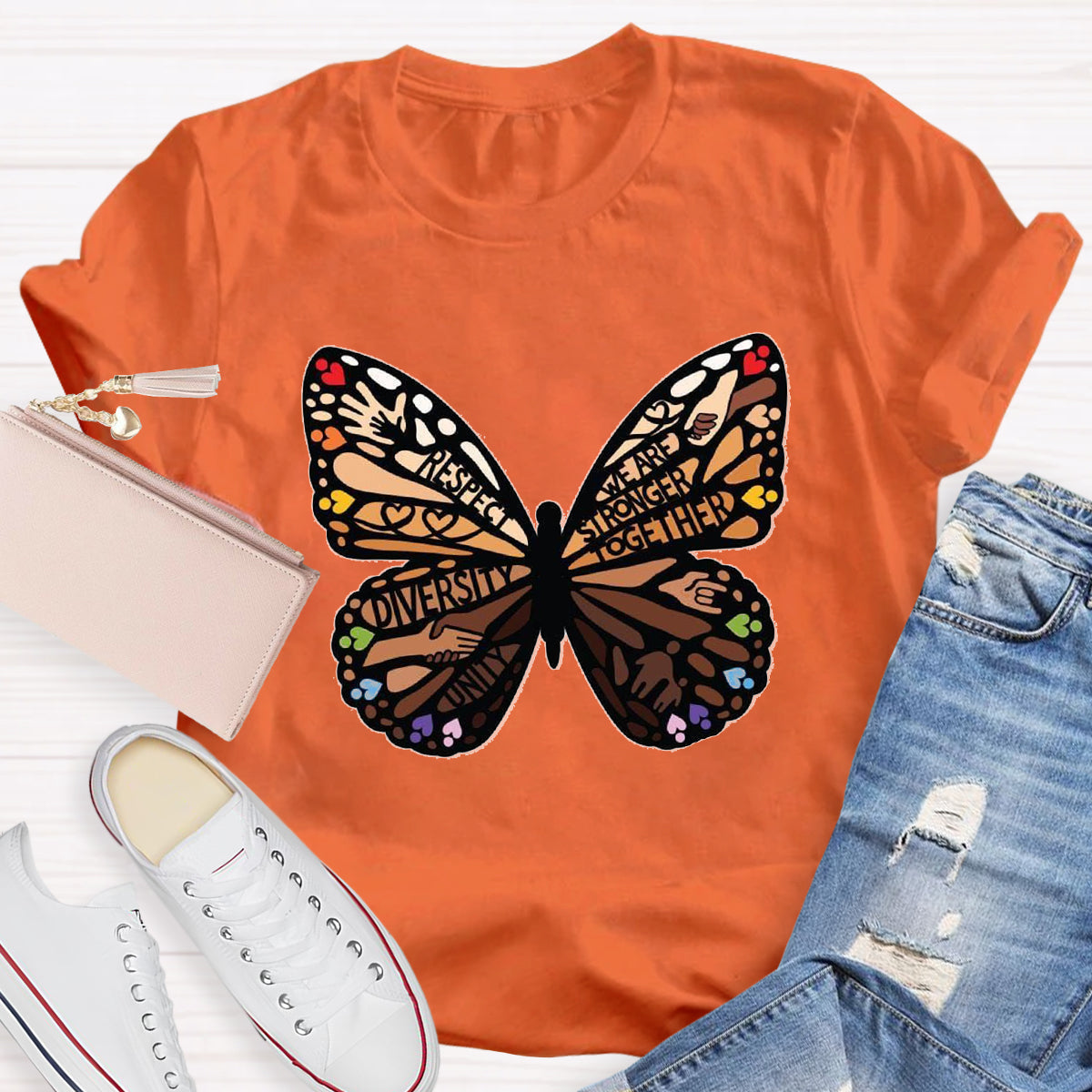 Respect Diversity We Are Strong Together T-Shirt