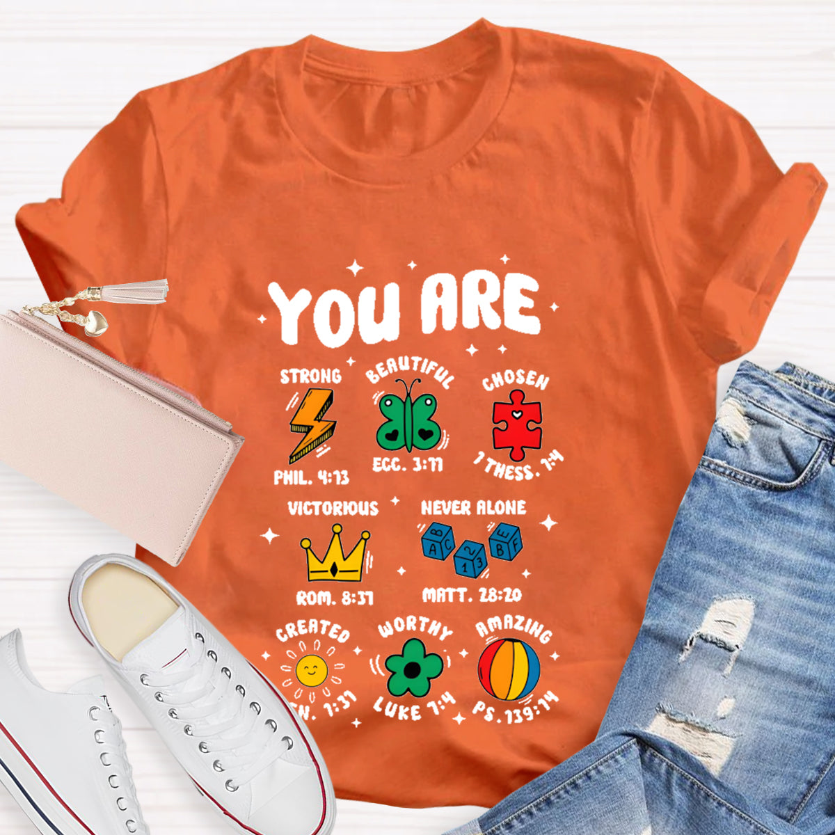 You Are Never Alone Teacher T-Shirt