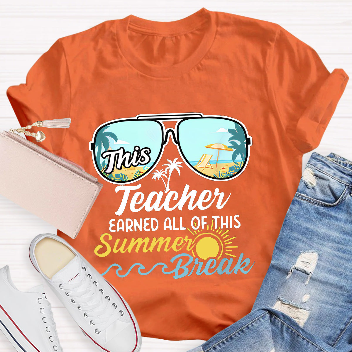 All Of This Summer Break Teacher T-Shirt