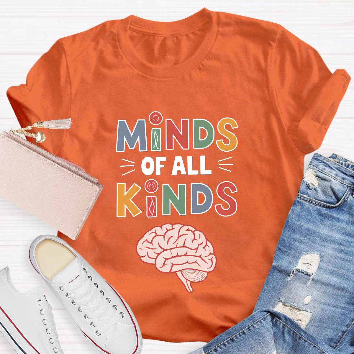 Minds Of All Kinds Teacher T-Shirt