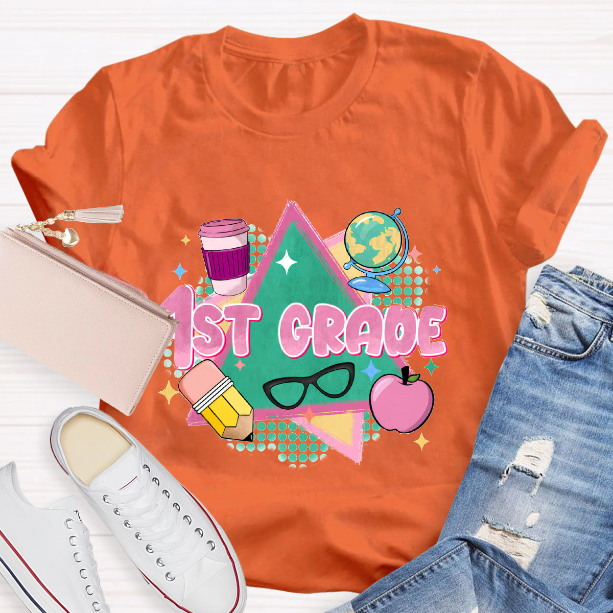 Personalized Grade Teacher's tools Back To School T-Shirt