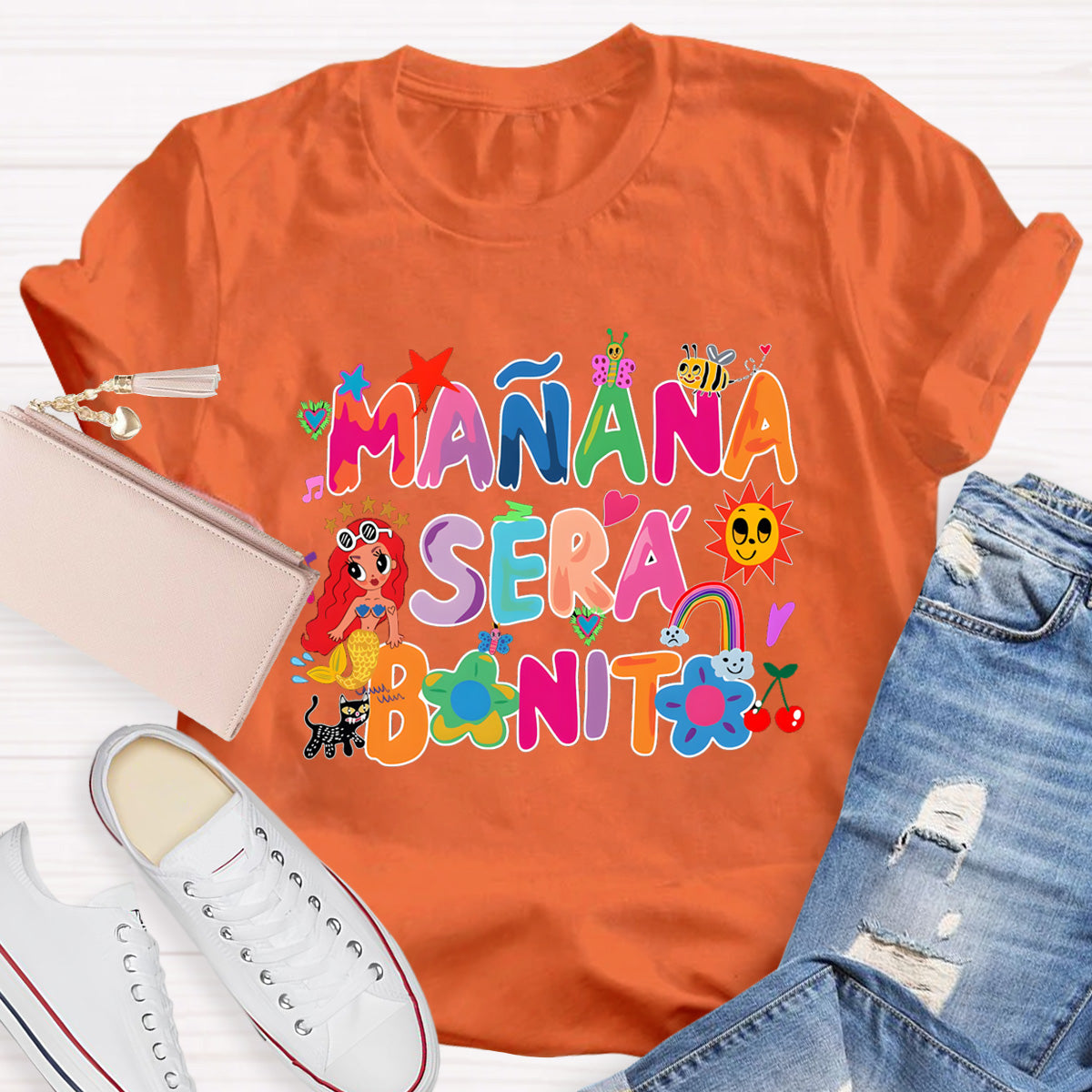 Mañana Sera Bonito Spanish Teacher T-Shirt