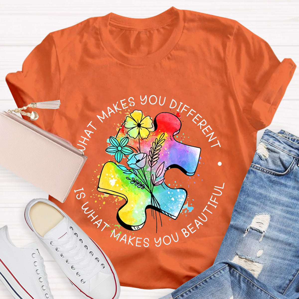 What Makes You Different Teacher T-Shirt