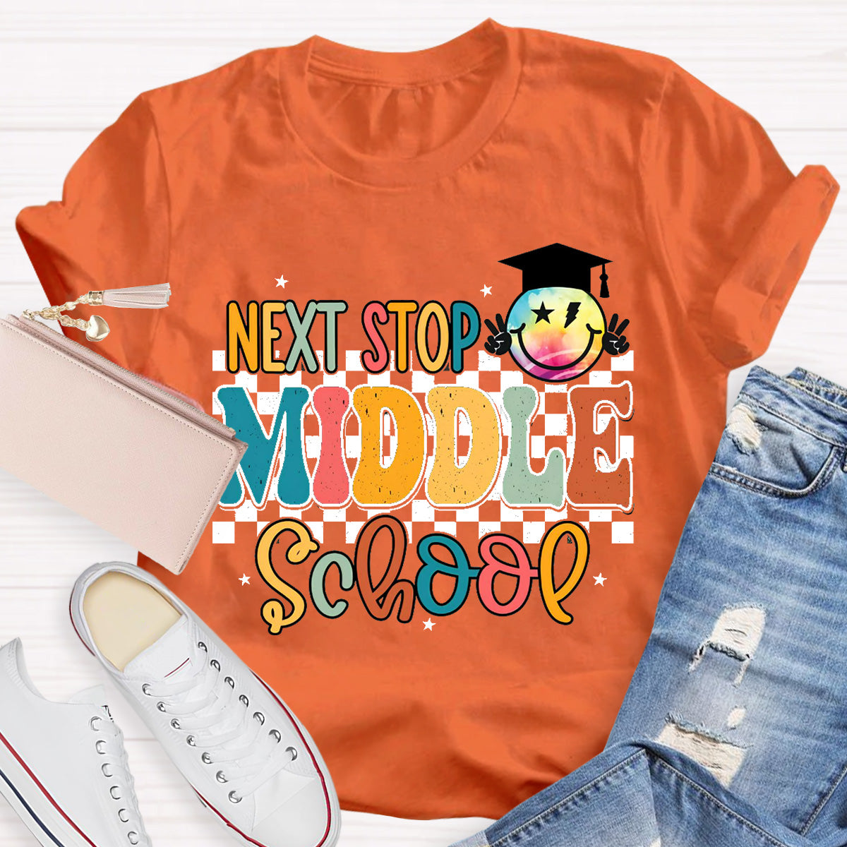Next Stop Middle School Teacher T-Shirt