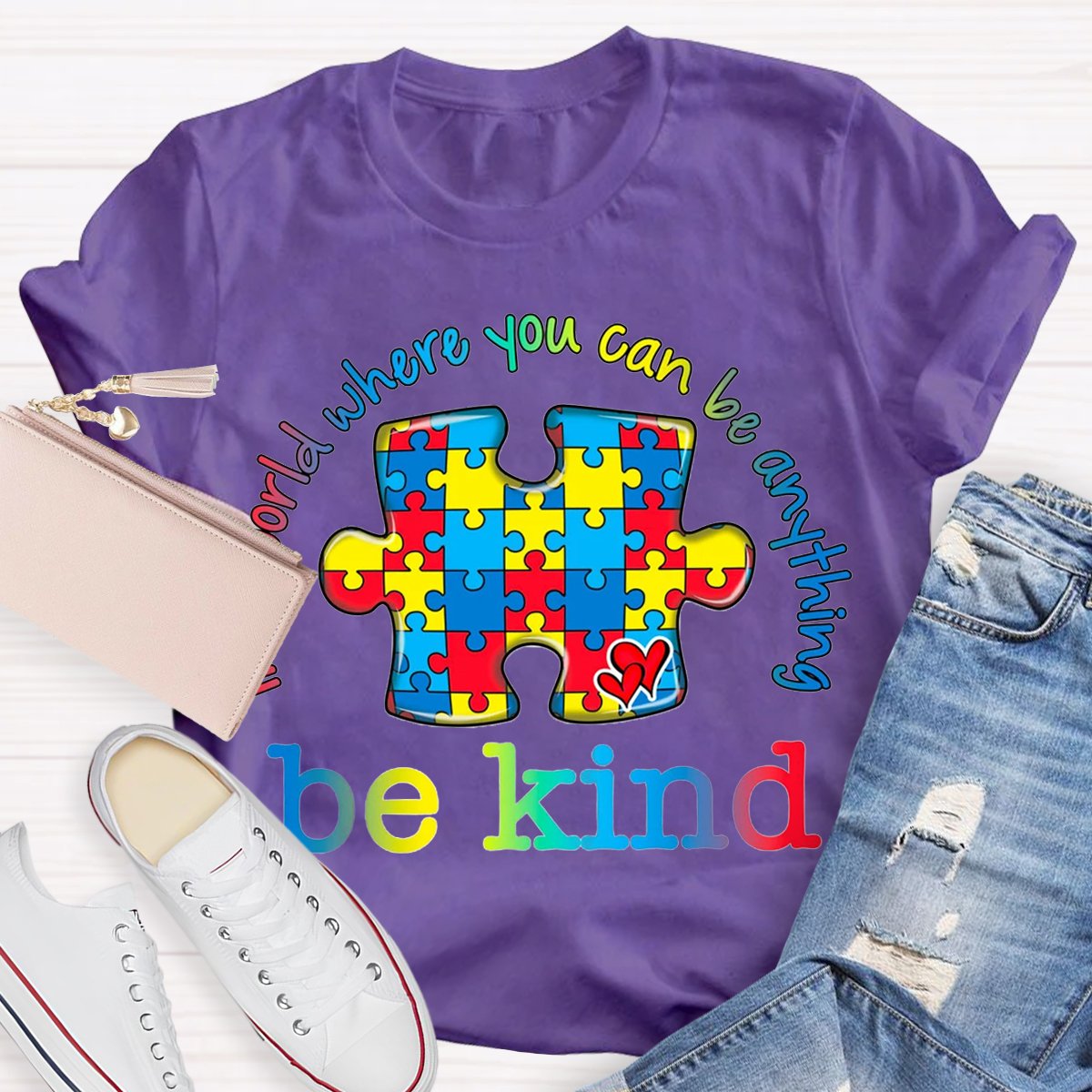 In A Word You Can Be Anything Be Kind T-Shirt