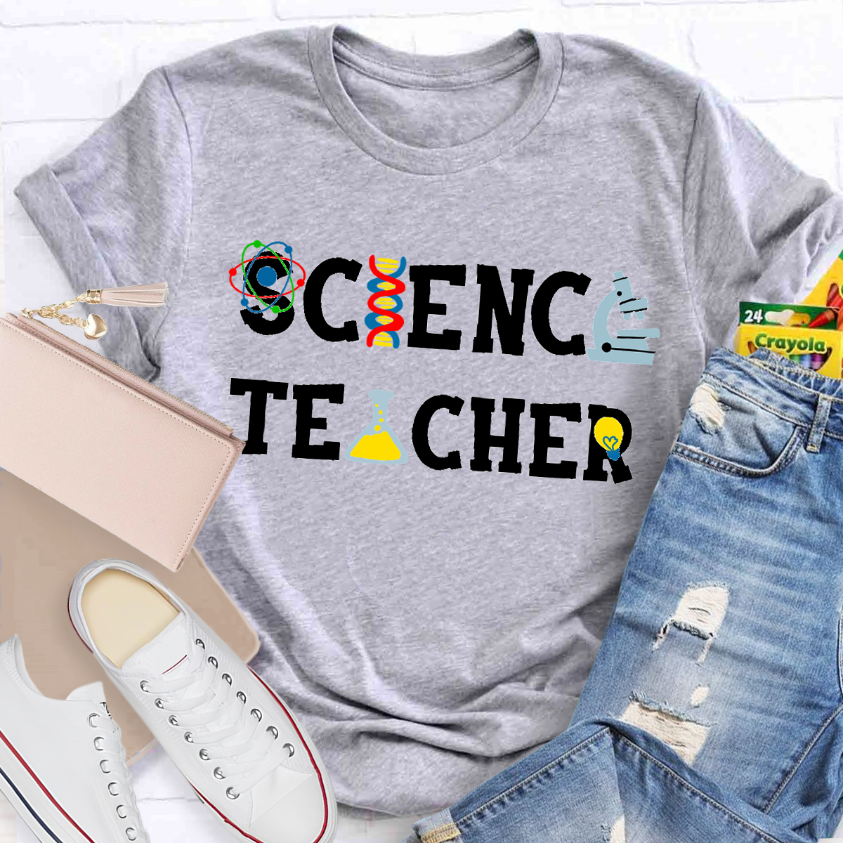 Science Reagent Bottle Teacher T-Shirt