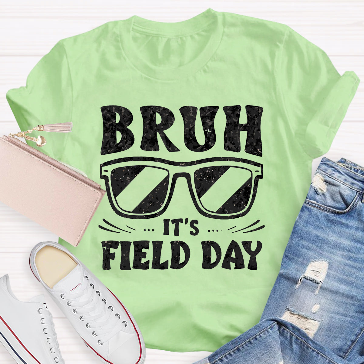 Bruh It's Field Day Teacher T-Shirt