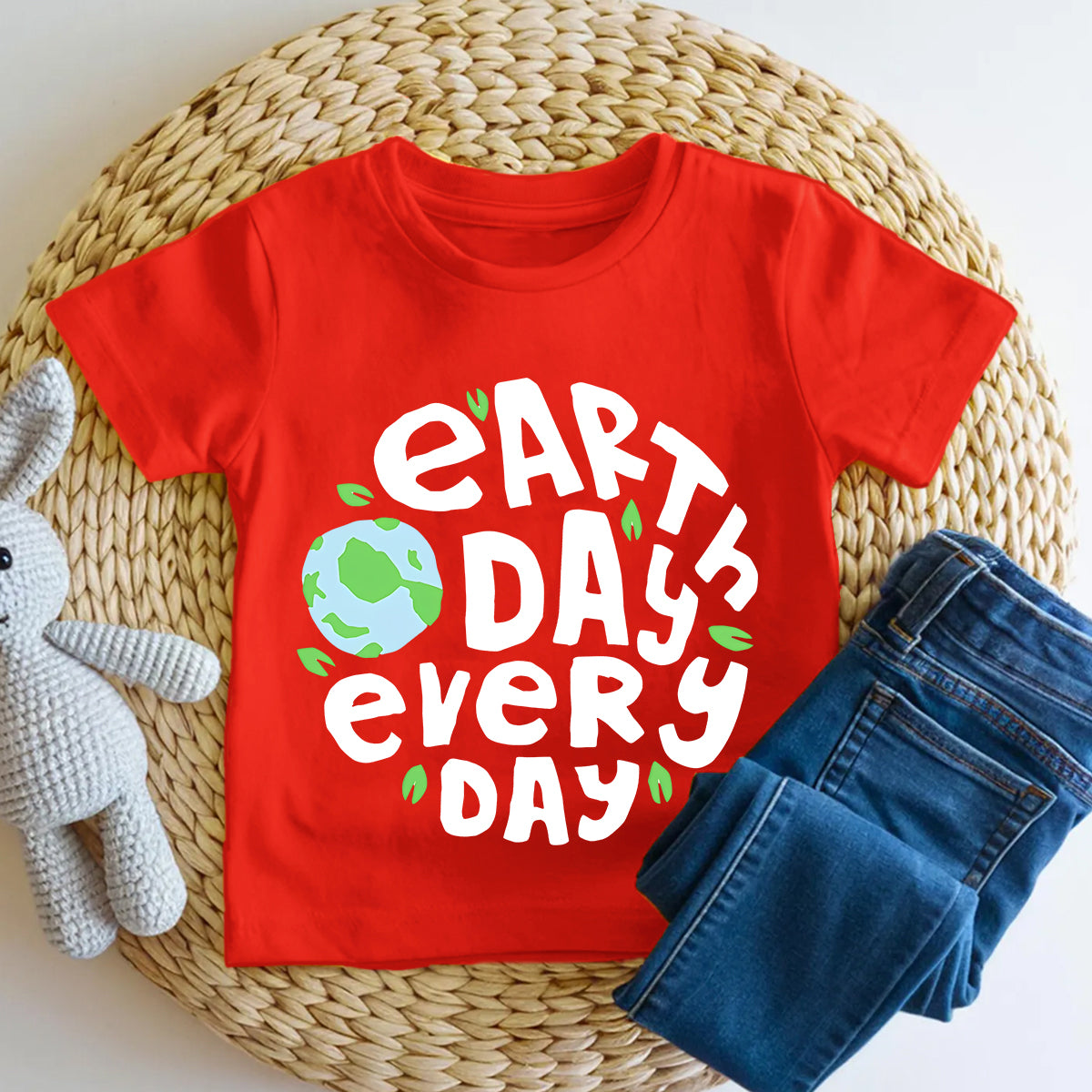 Earth Day Every Day  Toddler T-shirts