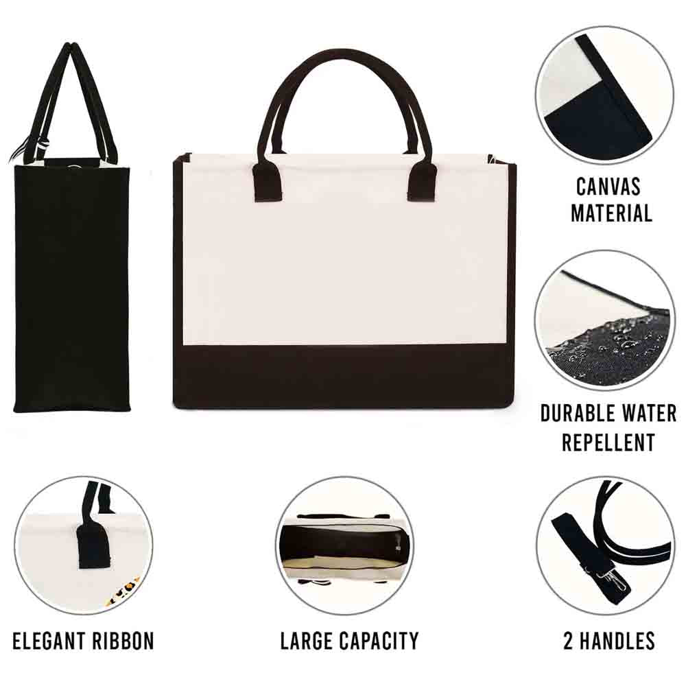 Personalized Para Name Cotton Tote Bag