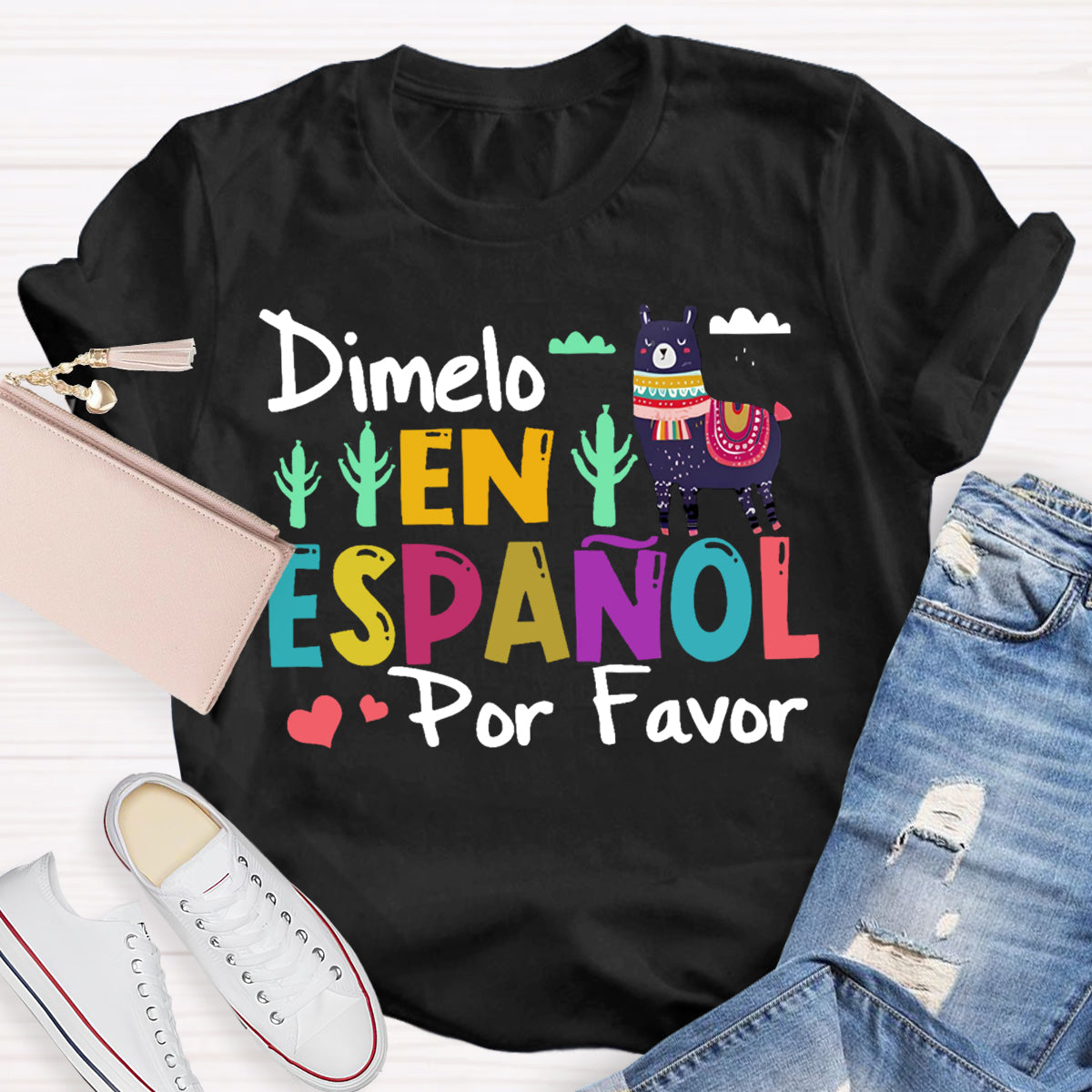 Dimelo En Espanol Por Favor T-shirt