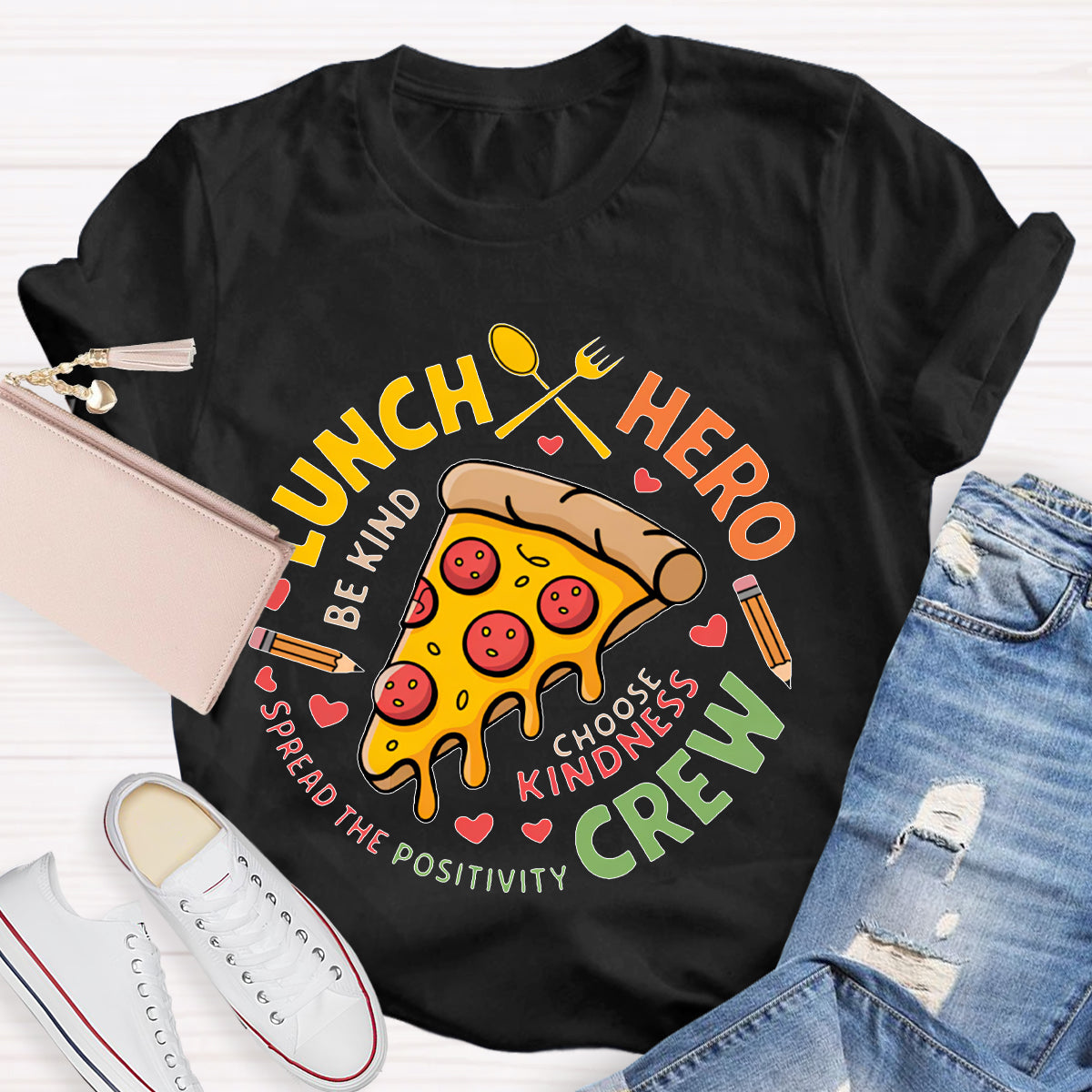Lunch Hero Crew T-shirt