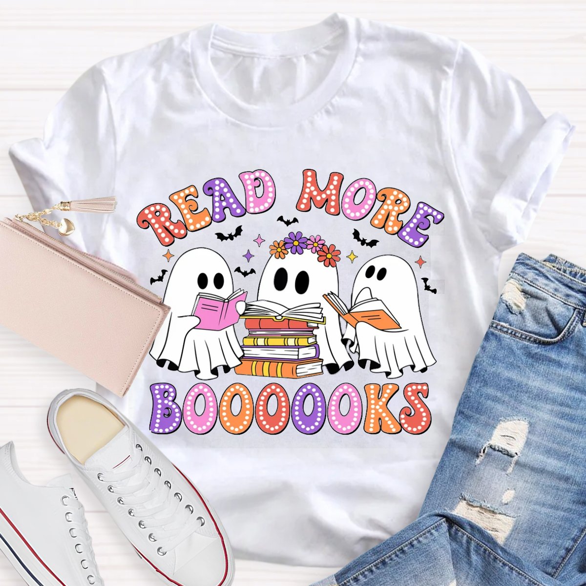 Read More Books Halloween Teacher Shirt
