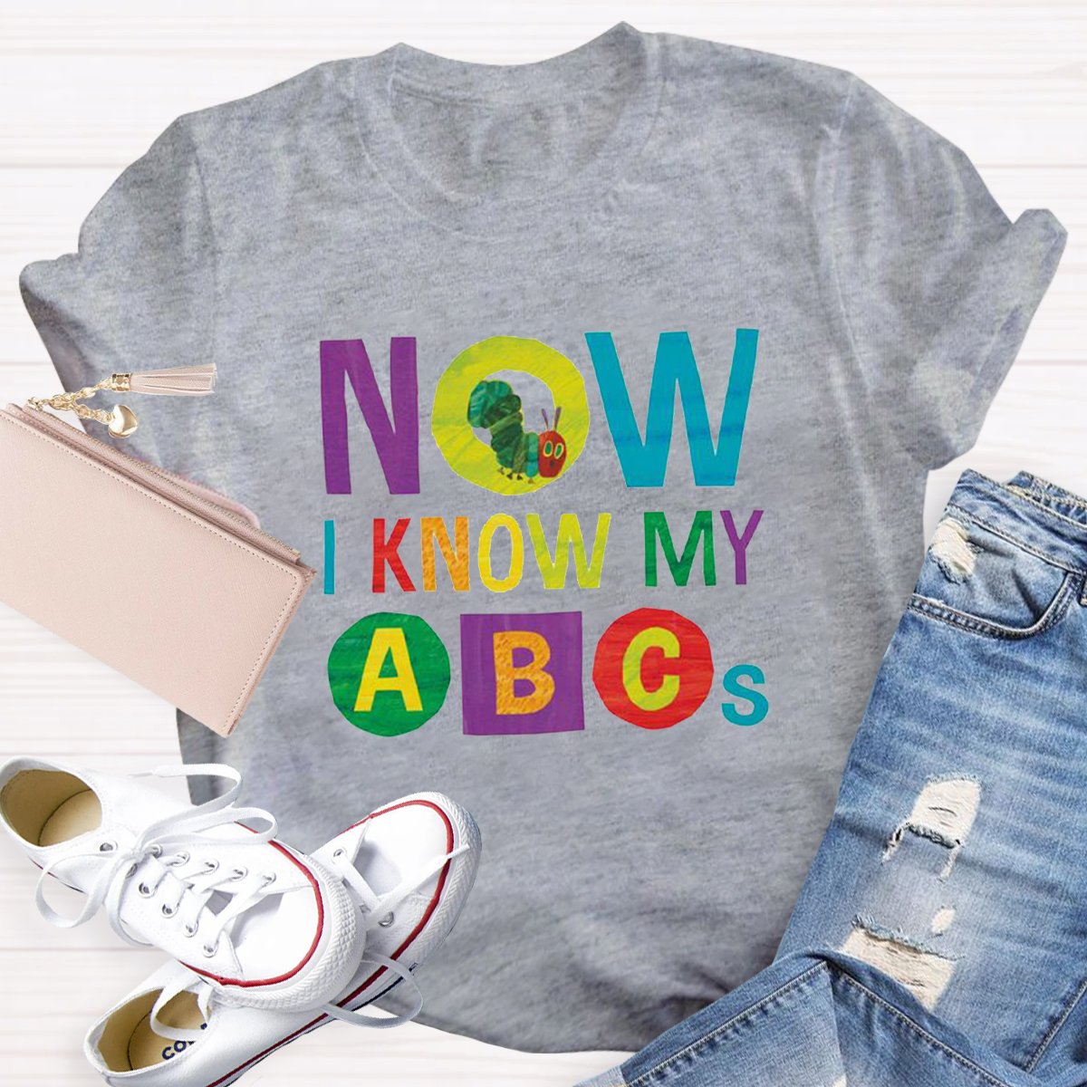 Now I Know My ABCs Teacher Shirt