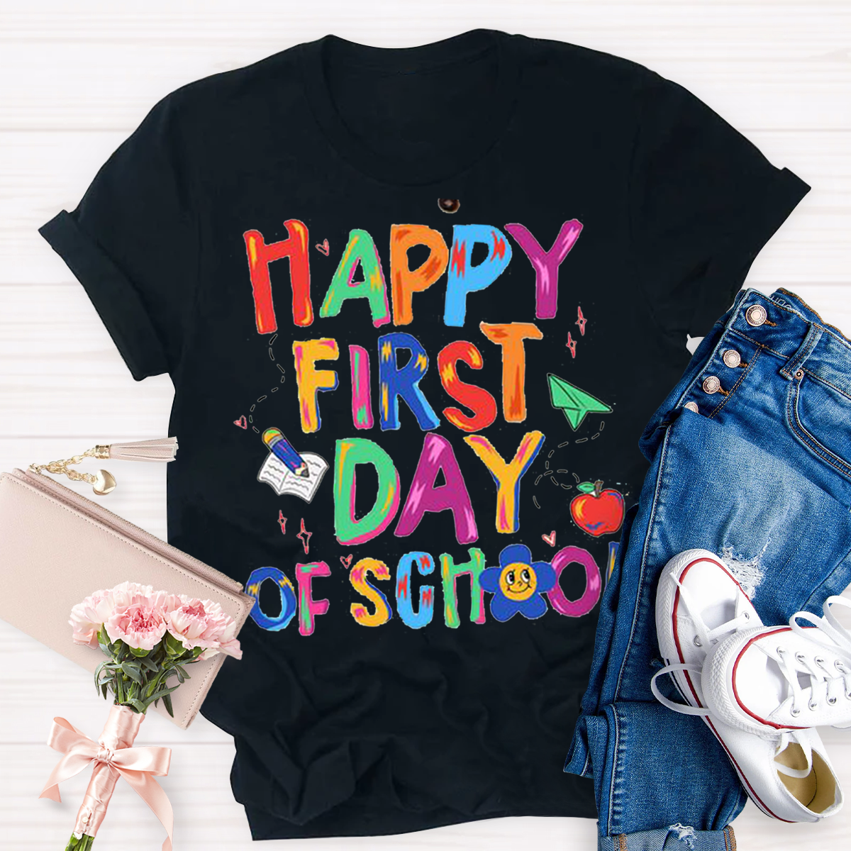 Happy First Day Of School T-Shirt