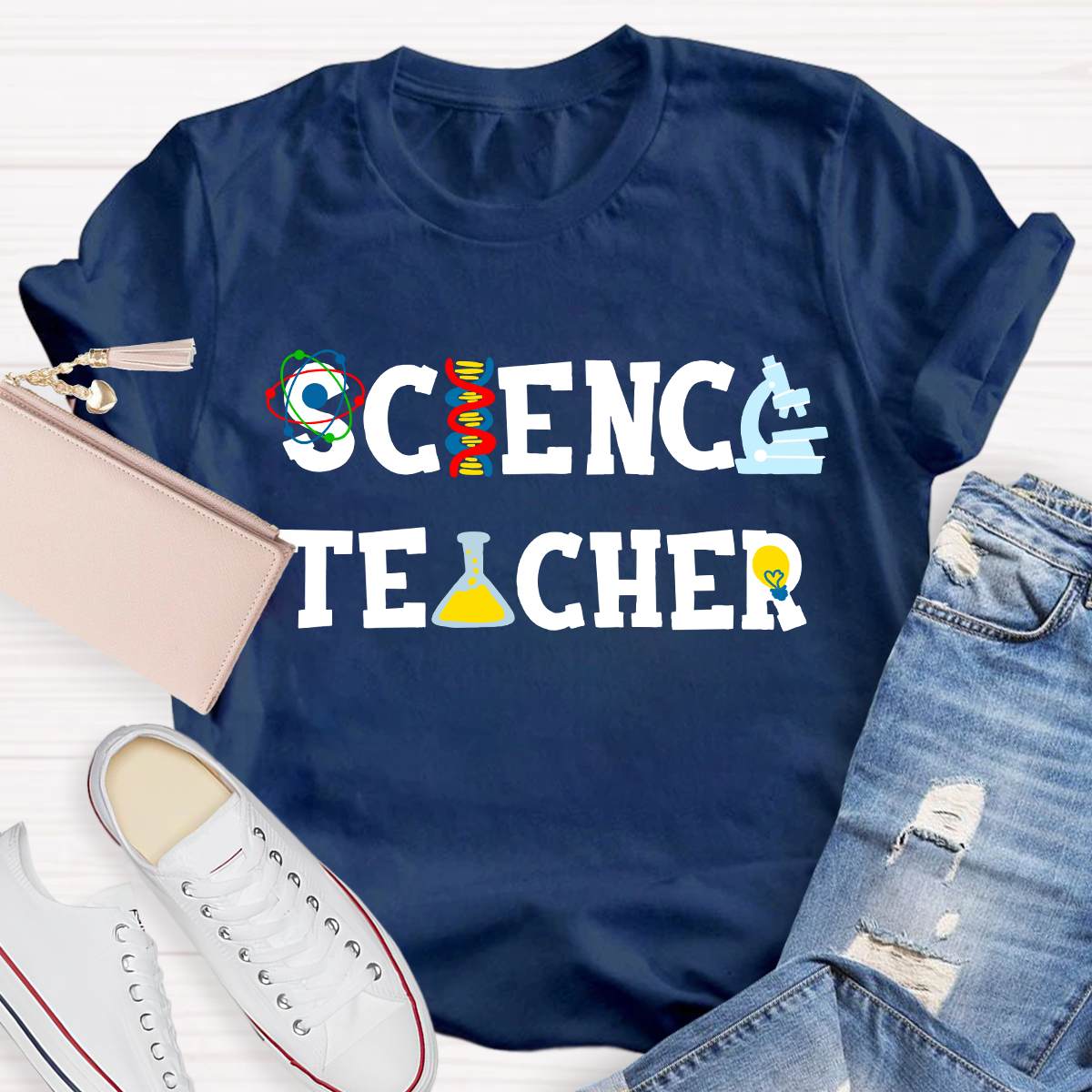 Science Reagent Bottle Teacher T-Shirt