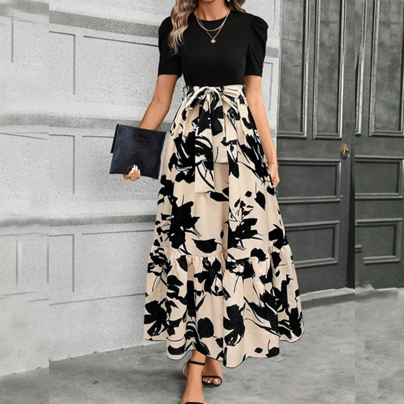 Bloom & Teach High-Waist Midi Dress