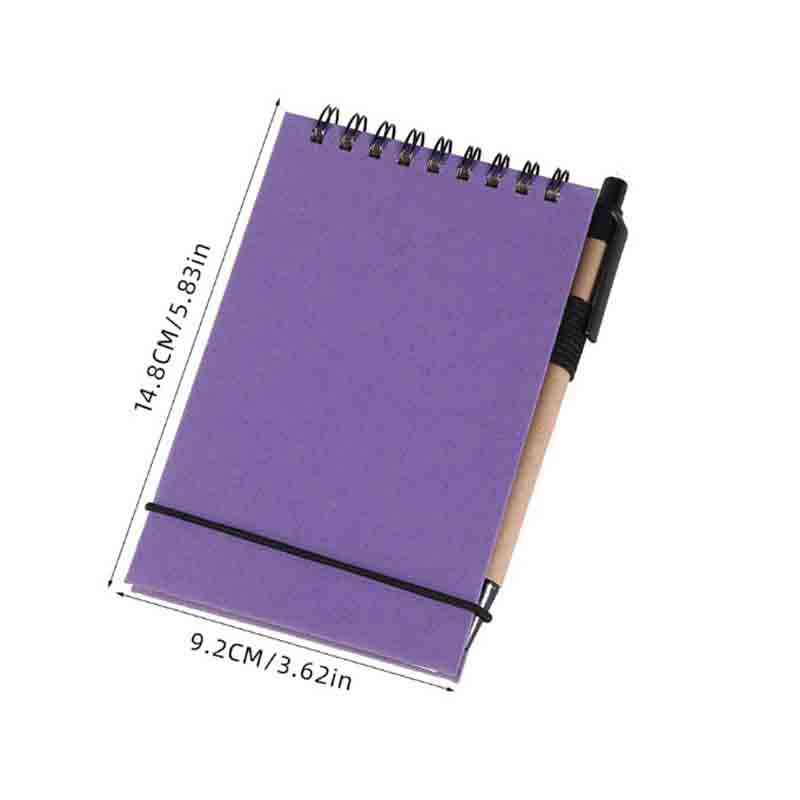 Eco-Friendly Pocket Notepad with Pen