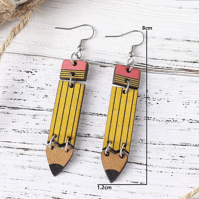 Teaching And Learning About Rainbow Pencil Earrings
