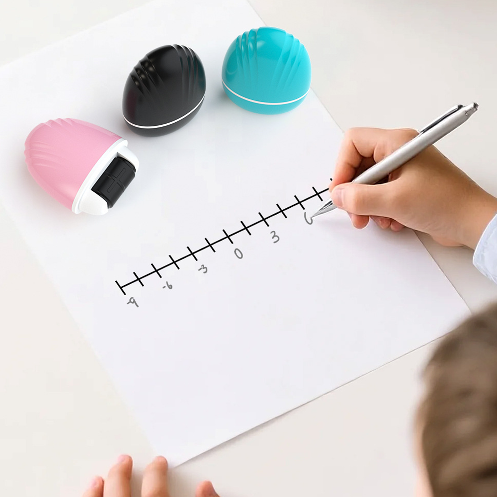 Teacher Roller Stamp Set – Double Line, Grid & Writing Guide Stamp