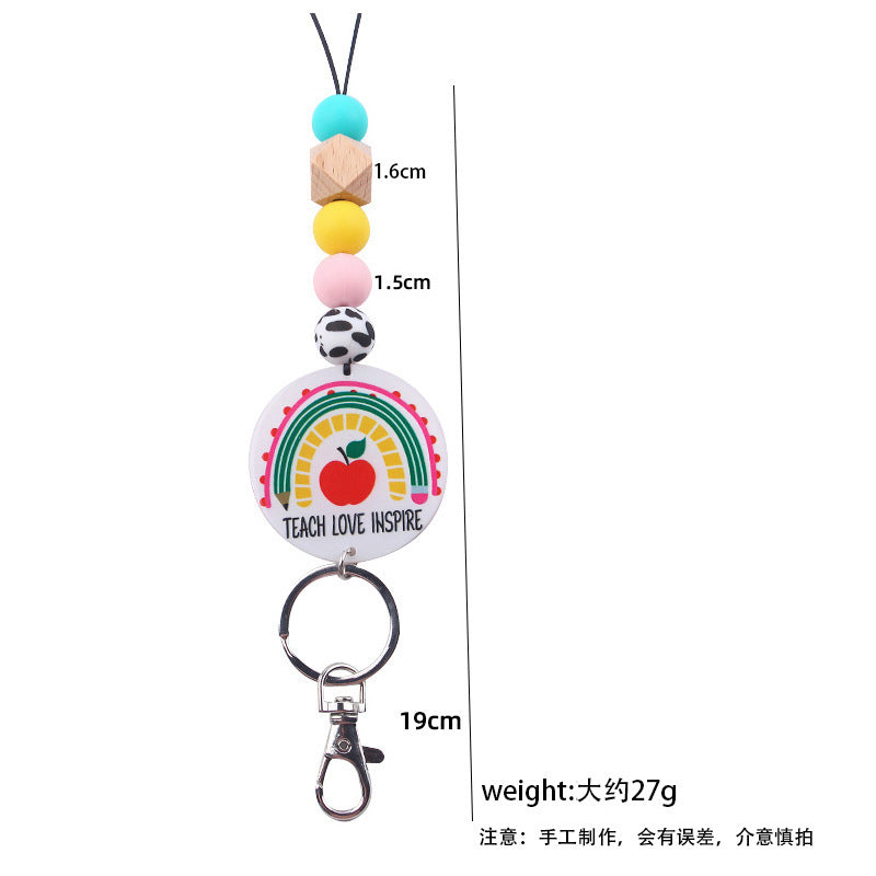 First Day Of School Teacher Lanyard