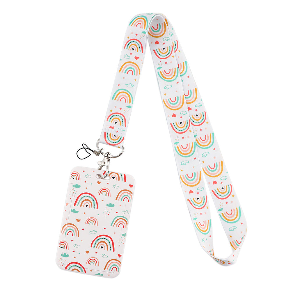 Rainbow Series Mobile Phone Lanyard
