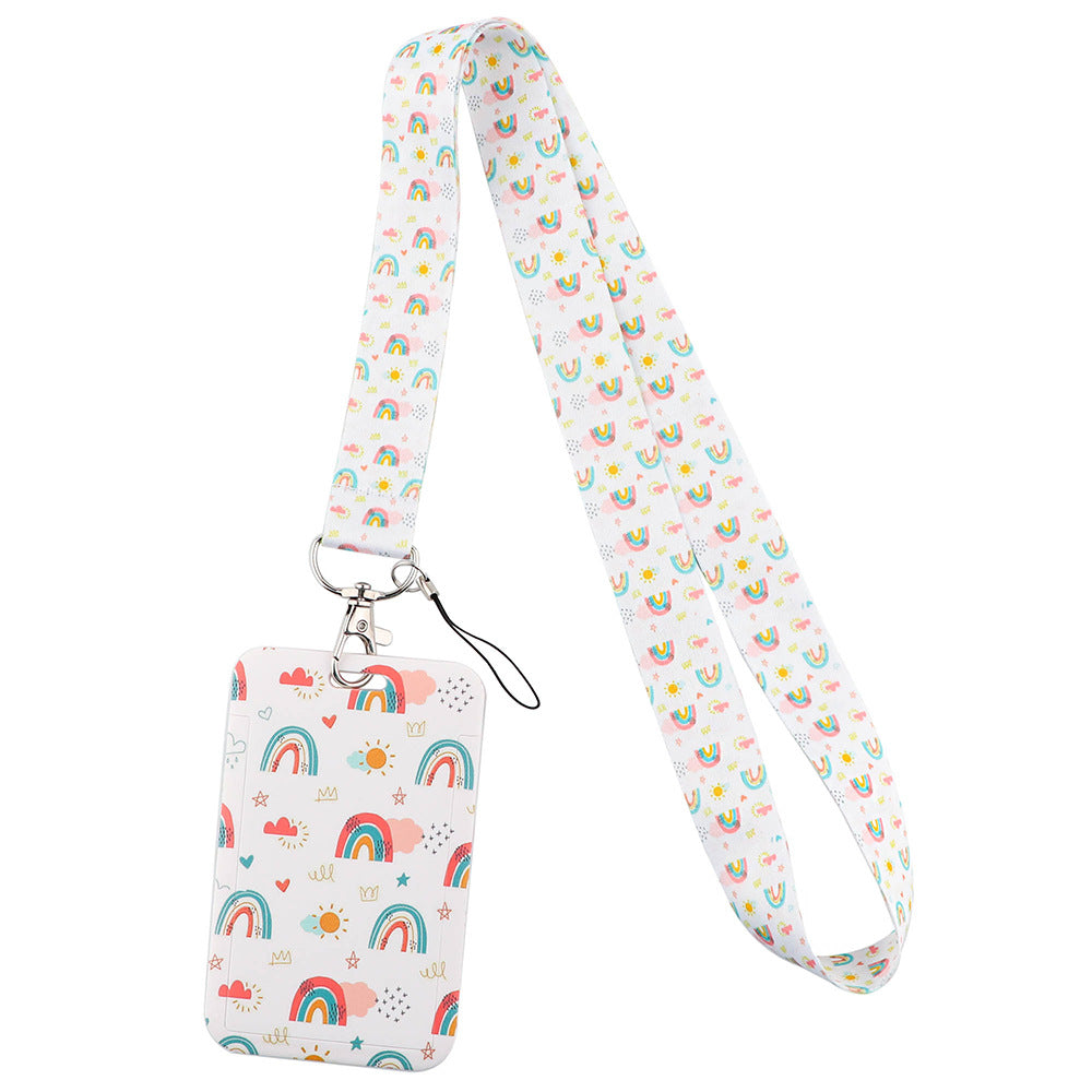 Rainbow Series Mobile Phone Lanyard