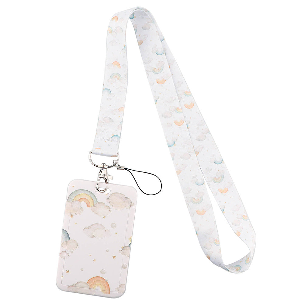 Rainbow Series Mobile Phone Lanyard