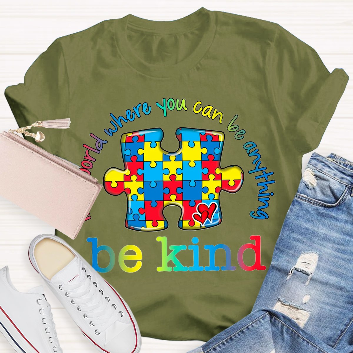 In A Word You Can Be Anything Be Kind T-Shirt