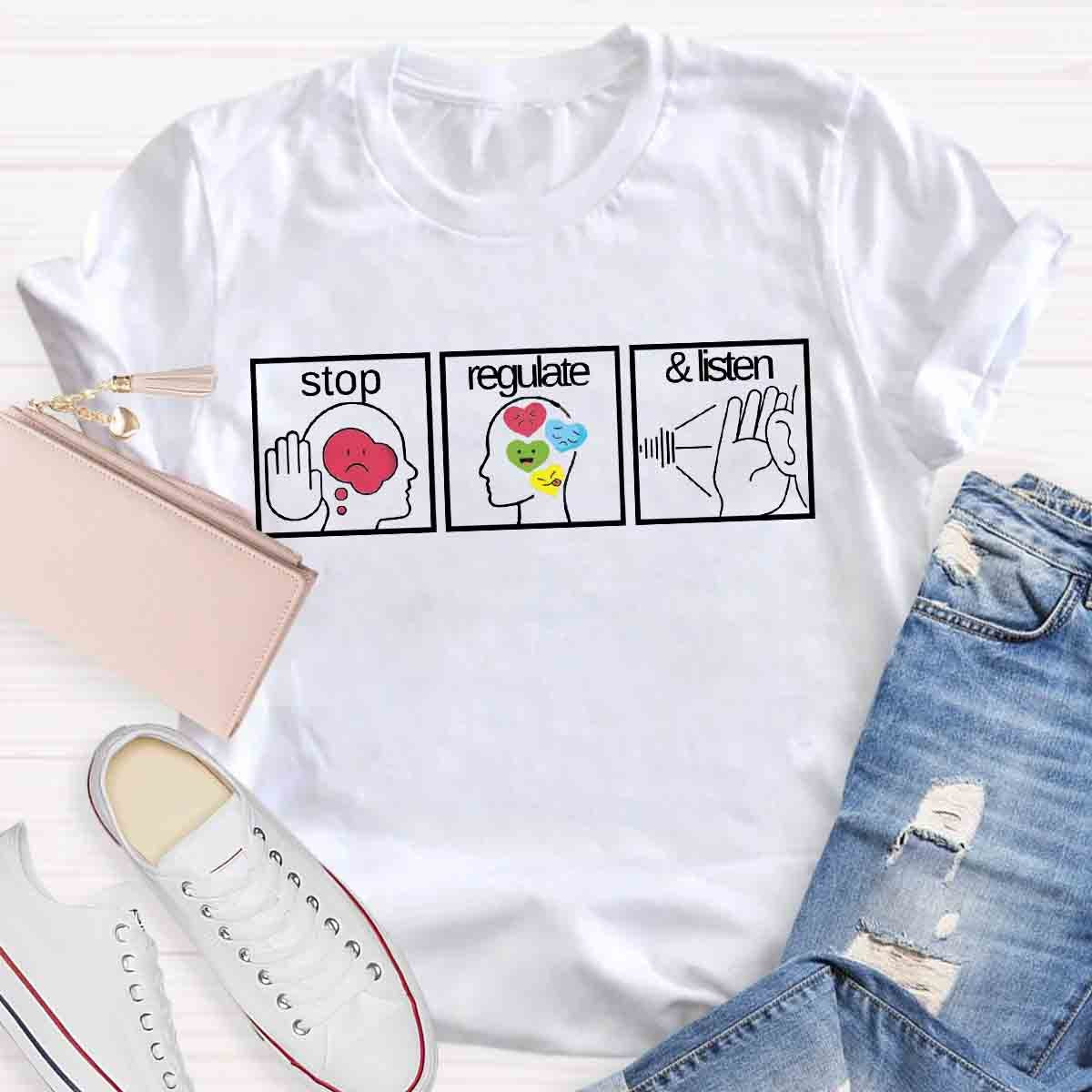 Special Education Speech Therapist Behavior Tech Teacher T-Shirt