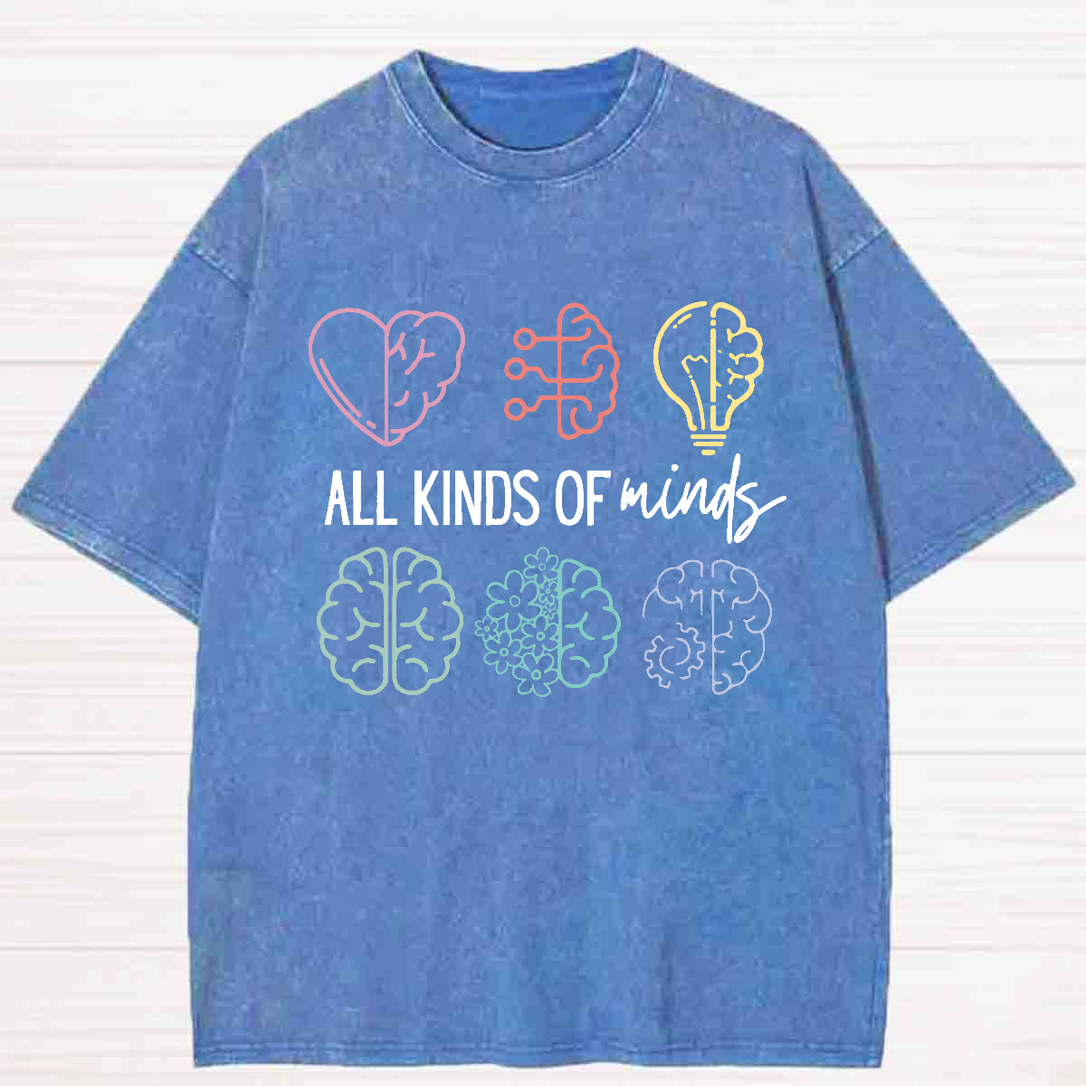 Minds Of All Kinds Brains Washed T-shirt