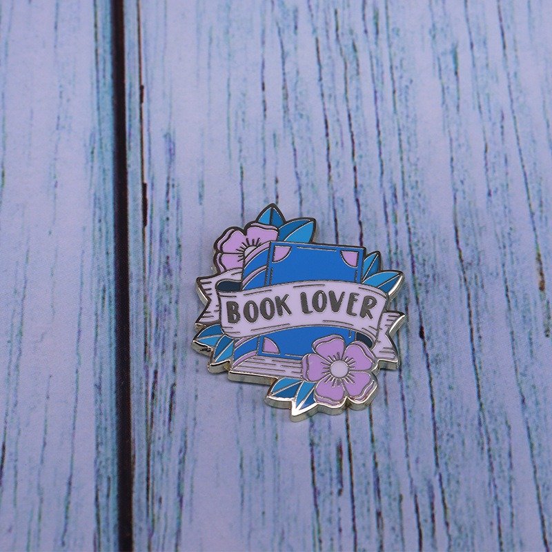 Book Lover Pin