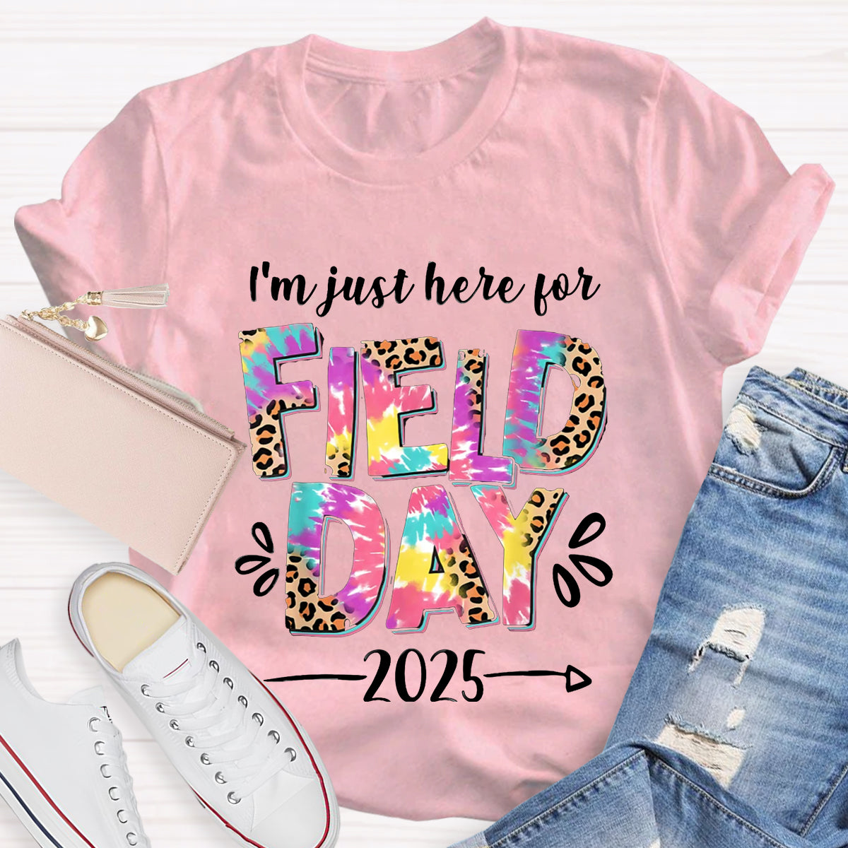 Personalize Year Field Day Teacher T-Shirt