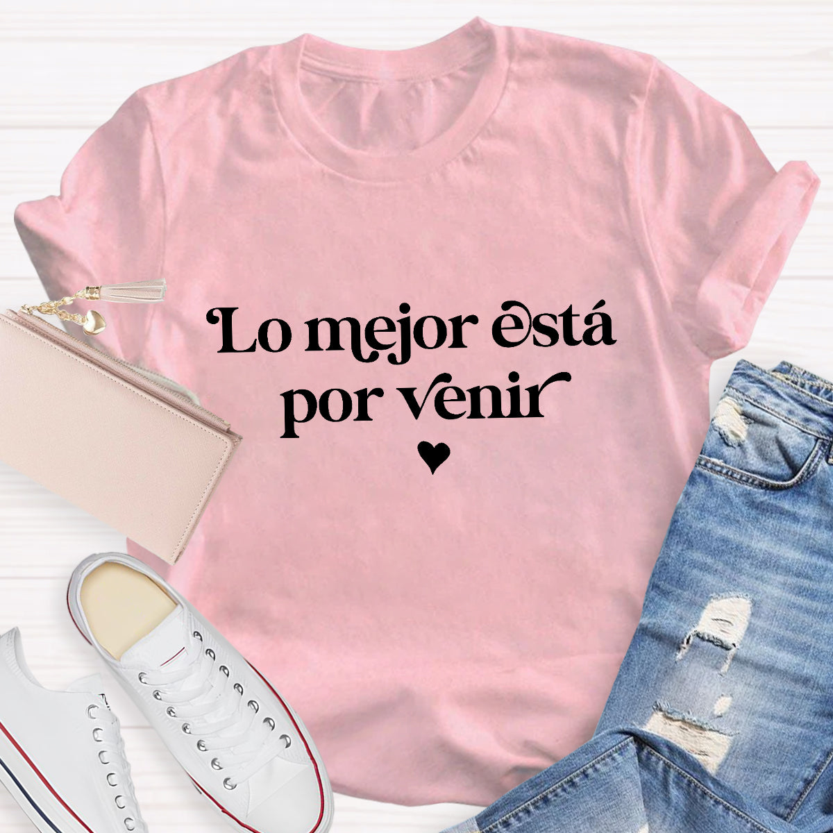 Lo Mejor Está Por Venir Spanish Teacher T-Shirt