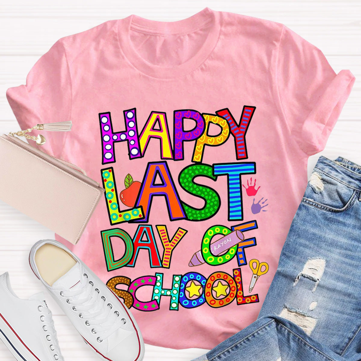 Happy Last Day Of School Teacher T-Shirt