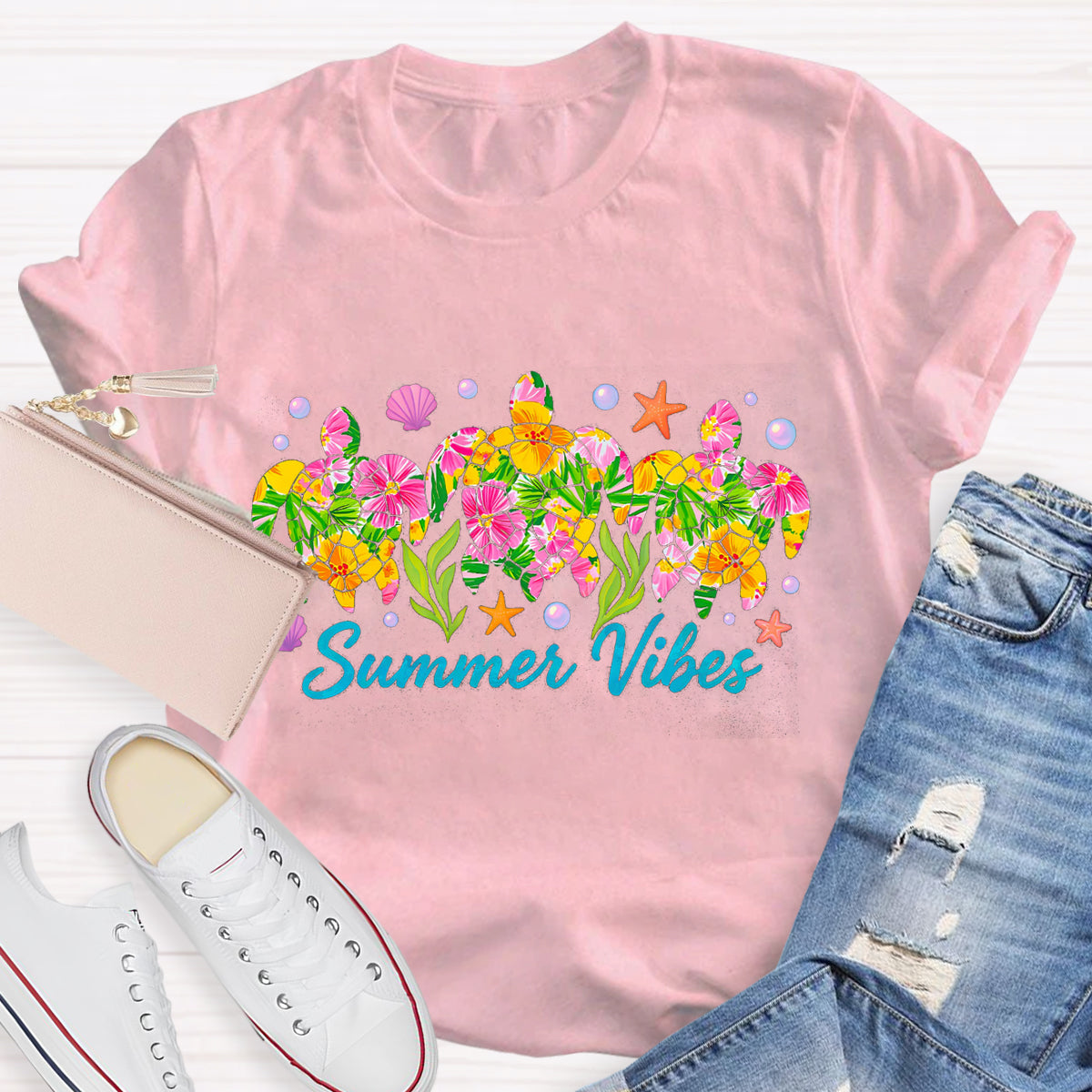 Summer Vibes Turtel T-Shirt