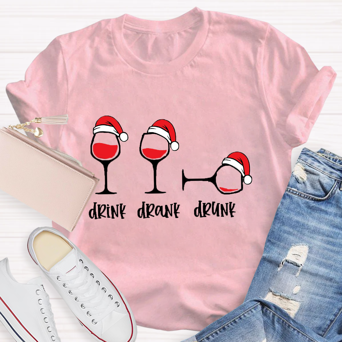 Drink Drank Drunk T-Shirt