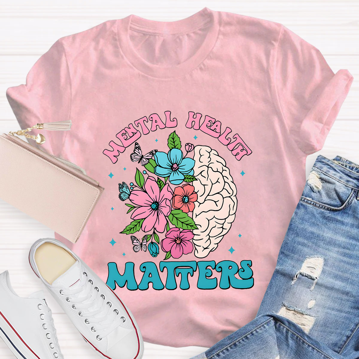 Mental Health Matters Teacher T-Shirt