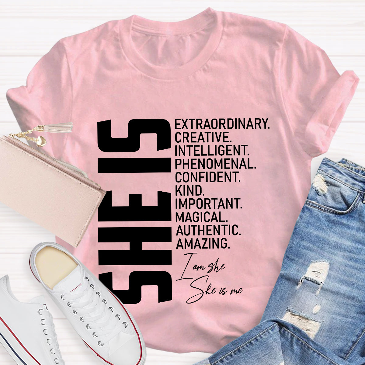 She Is Extraordinary Creative Intelligent T-Shirt