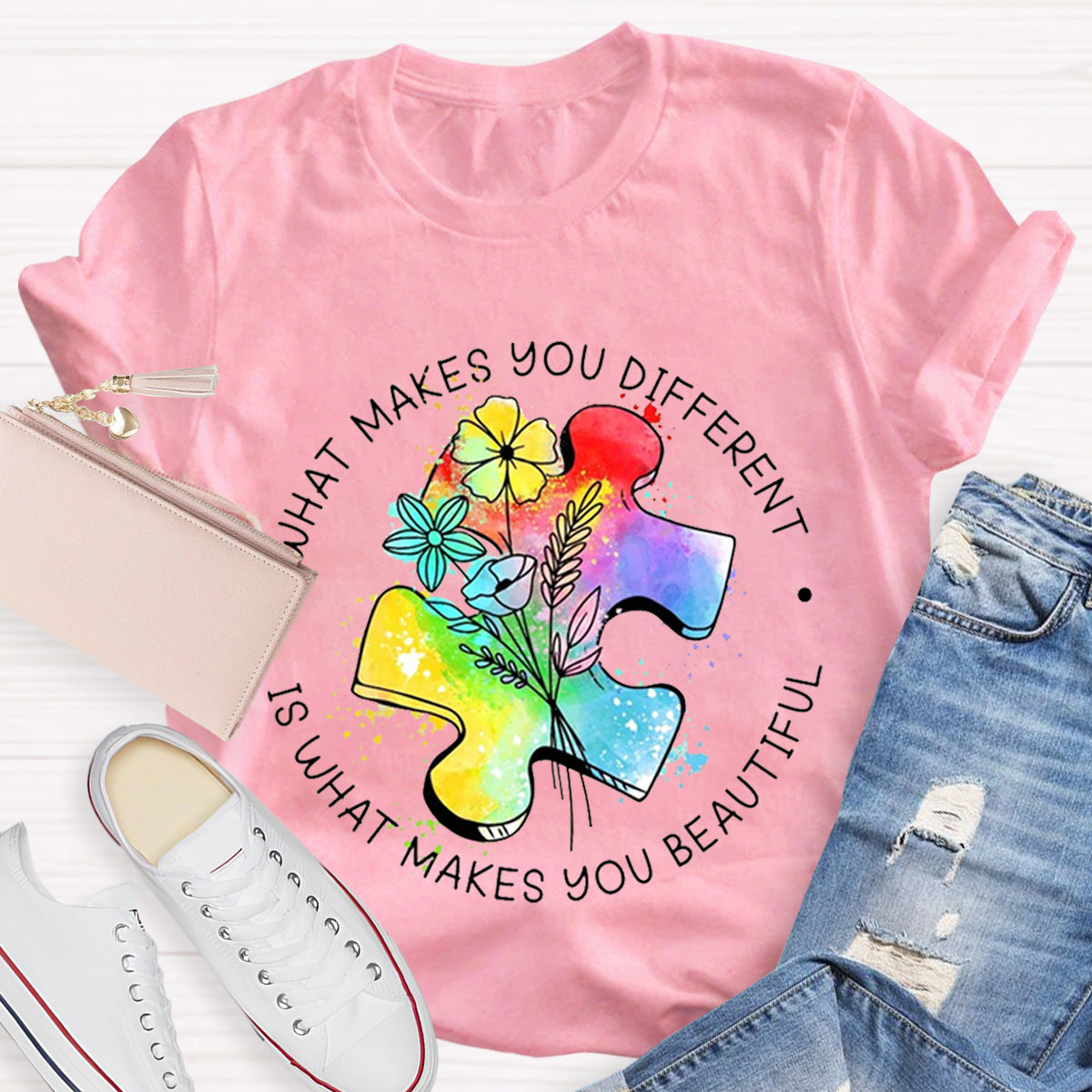 What Makes You Different Teacher T-Shirt