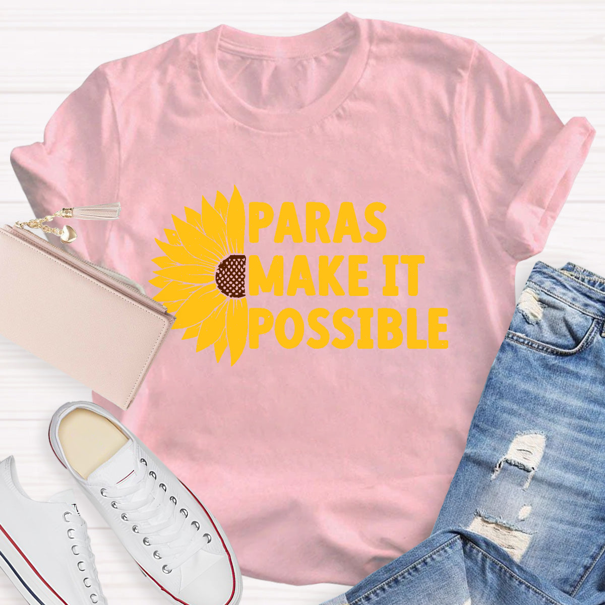 Paras Make It Possible Teacher T-Shirt