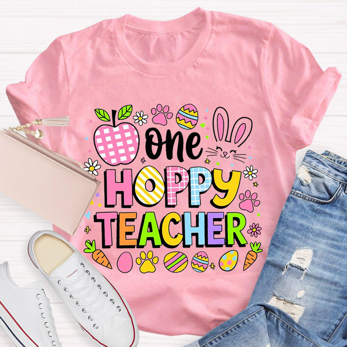 One Hoppy Teacher T-Shirt