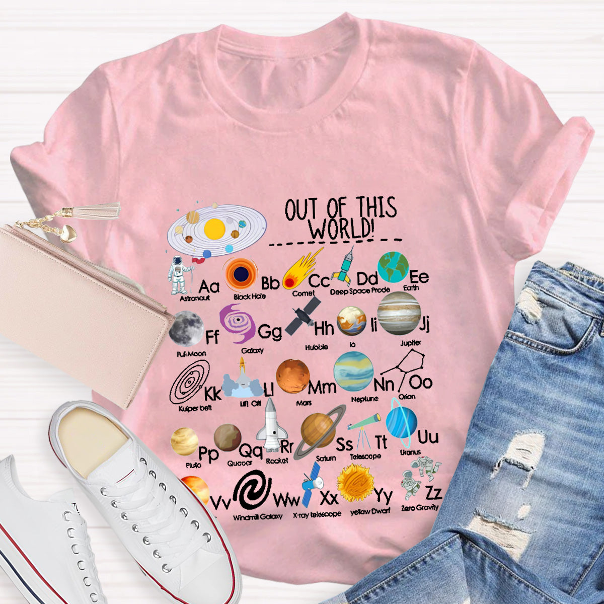 Out Off This World Teacher T-Shirt