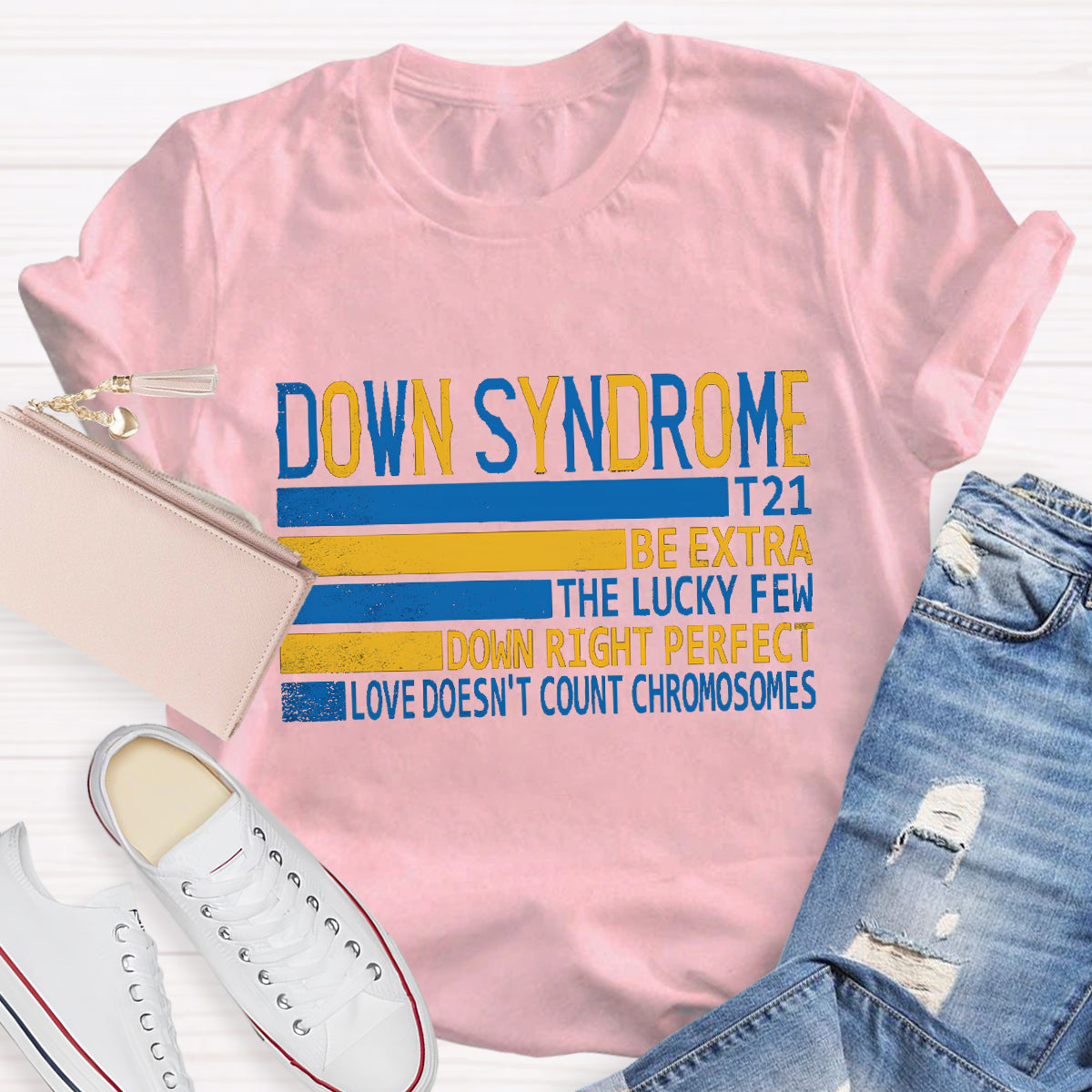Down Syndrome Extra Chromosome T21 T-Shirt