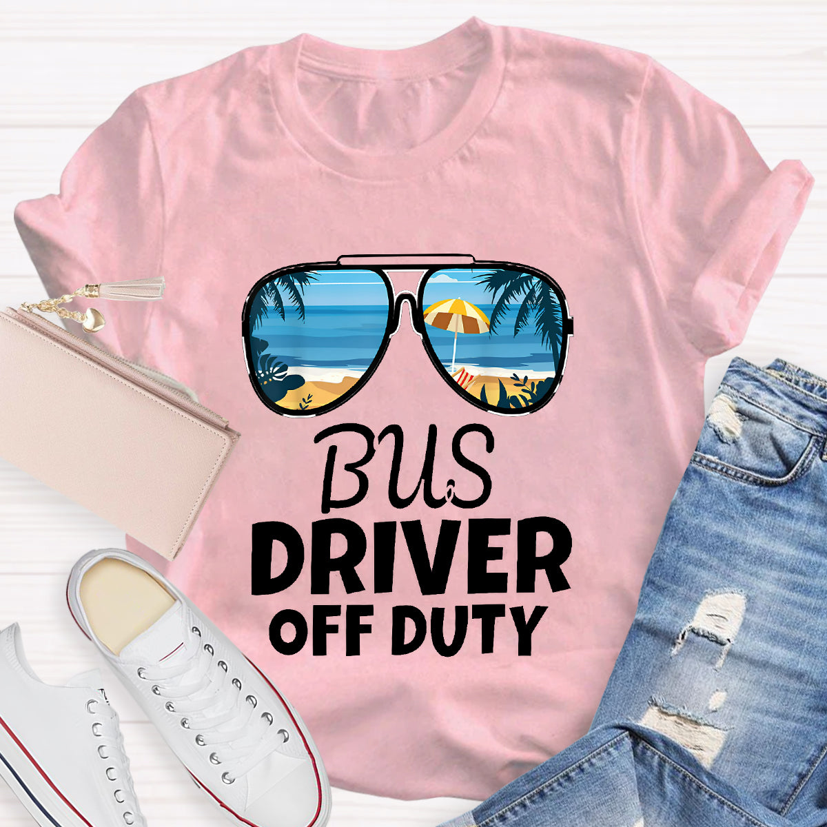 School Bus Driver Off Duty T-Shirt