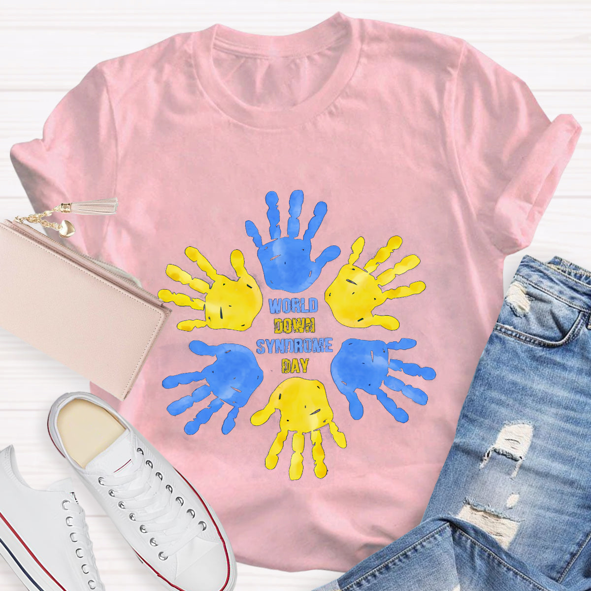 World Down Syndrome Day Teacher T-Shirt